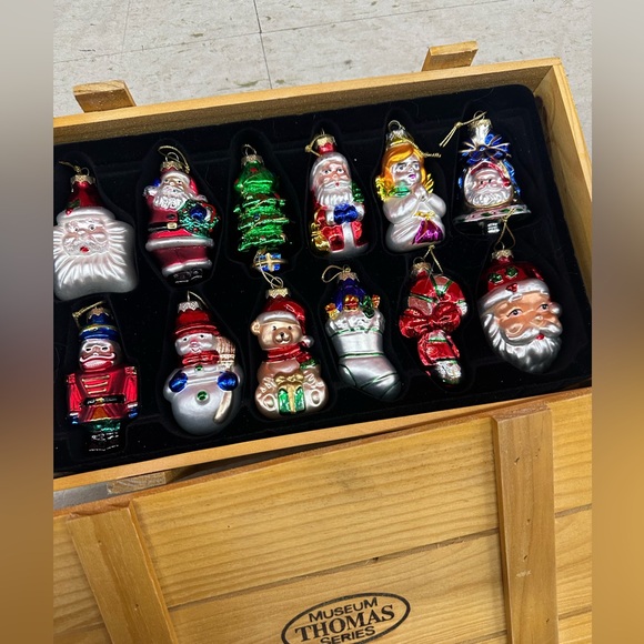 . Museum Thomas Series Glass Christmas Tree Ornaments - Vintage Thomas Pacconi - Picture 2 of 6